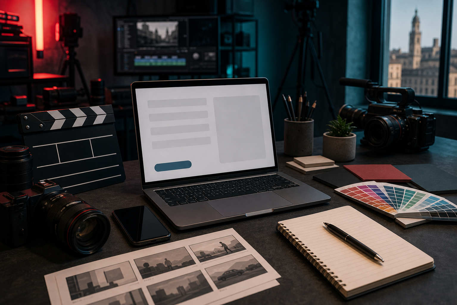 Postazione di contatto e organizzazione contenuti